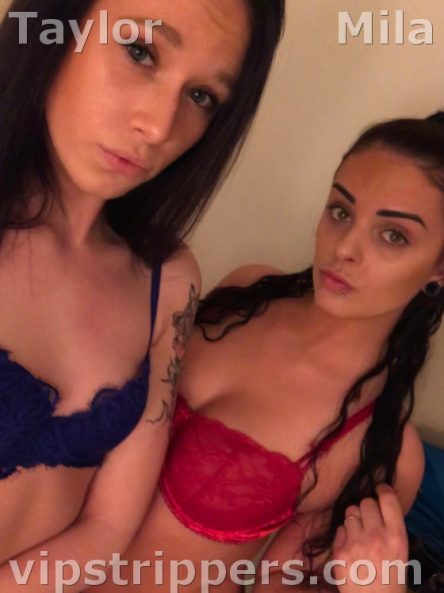New Hampshire strippers Taylor and Mila